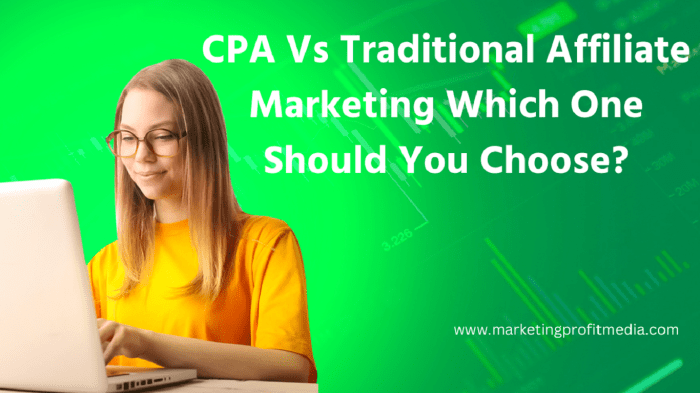 CPA vs revenue share affiliate models