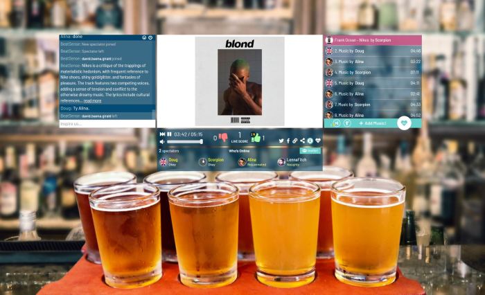 Music discovery through audio streaming